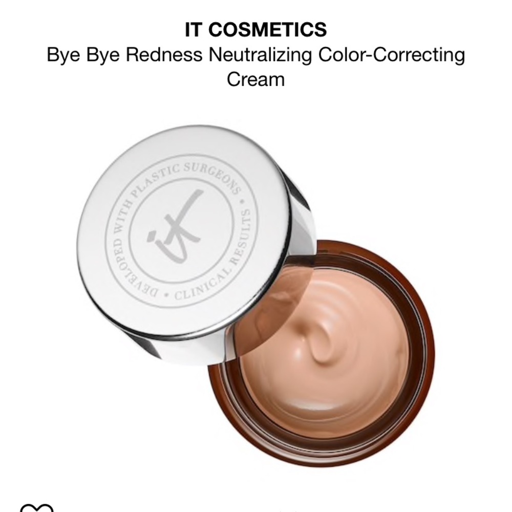 It cosmetics bye bye redness correcting cream